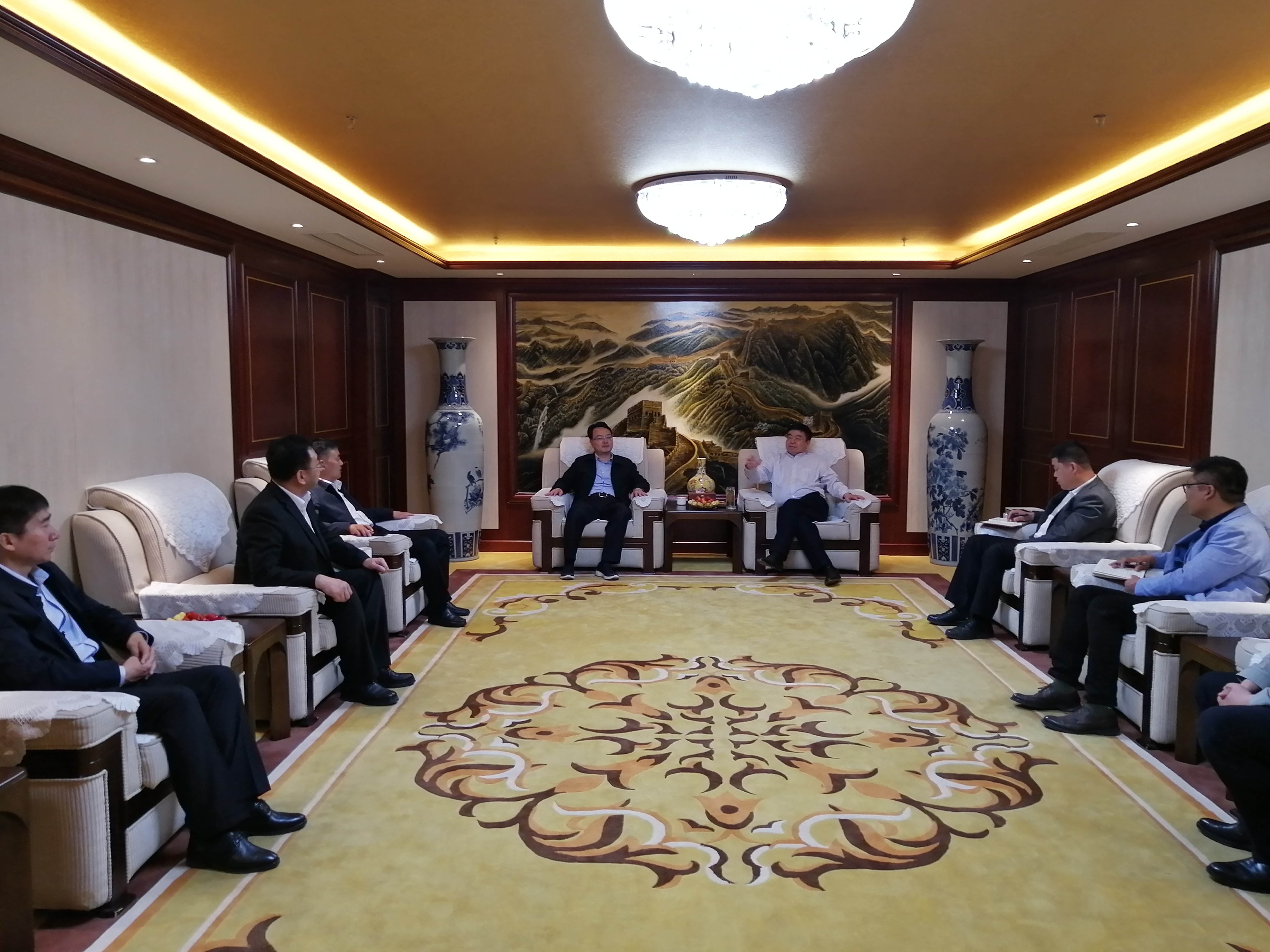 “淮桑與梓，必恭敬止” 助力智慧農(nóng)業(yè) 回饋家鄉(xiāng)振興 —— 山東陽谷縣領(lǐng)導(dǎo)赴中金基業(yè)發(fā)展集團(tuán)考察座談紀(jì)實(shí)